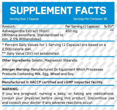 Supplement facts