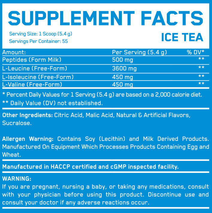 Supplement facts