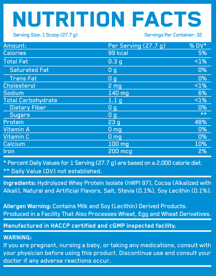EverBuild nutrition ISO BUILD Protein Isolate