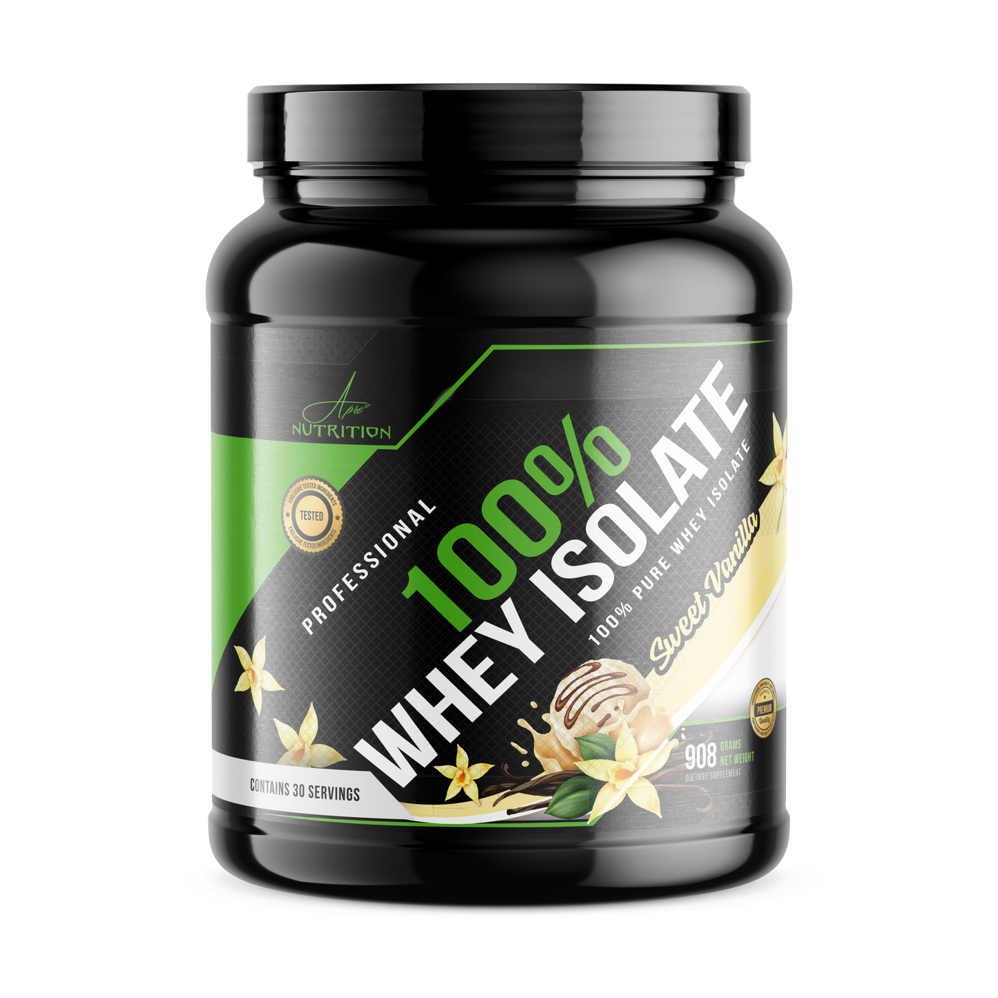A Pro87 Nutrition 100% whey isolaat. Professional pure whey isolate - pro87nutrition.nl Anis Ammar sportvoeding