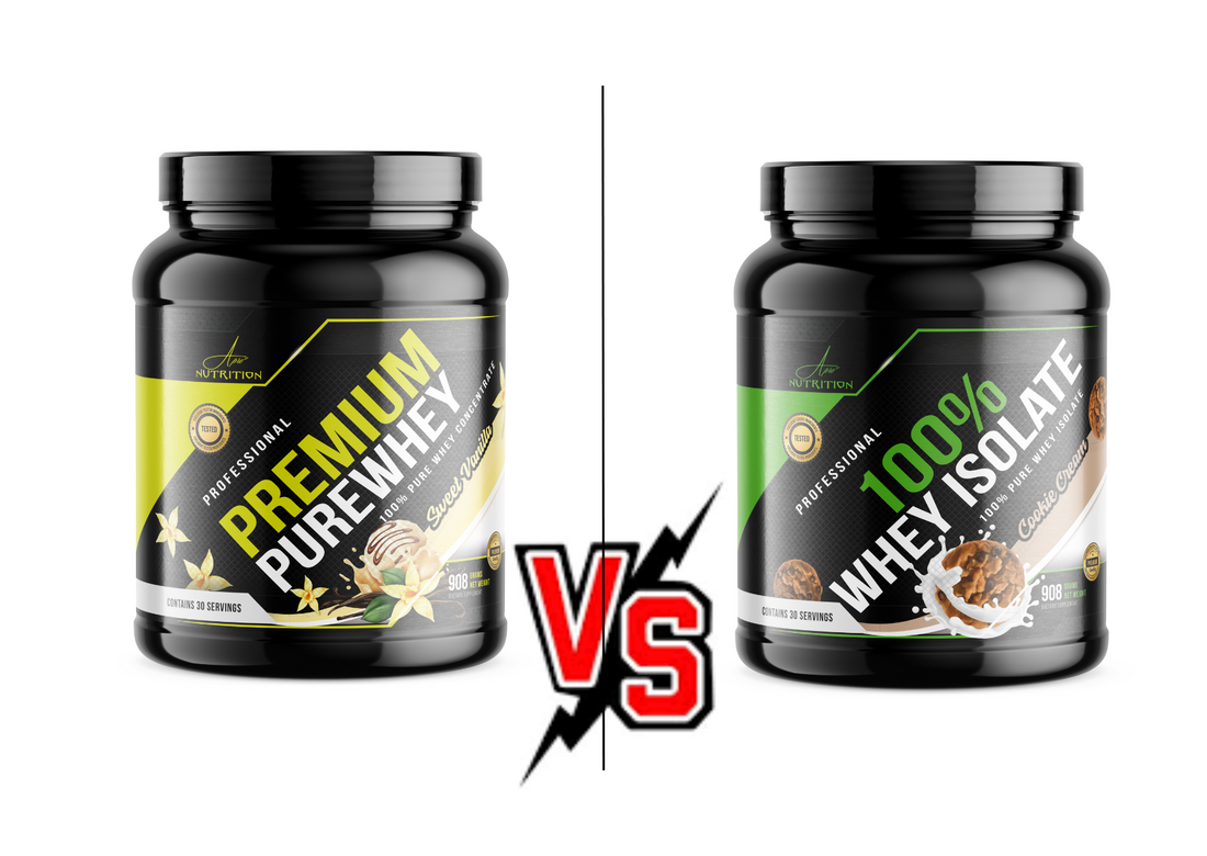 Whey concentraat vs whey isolaat